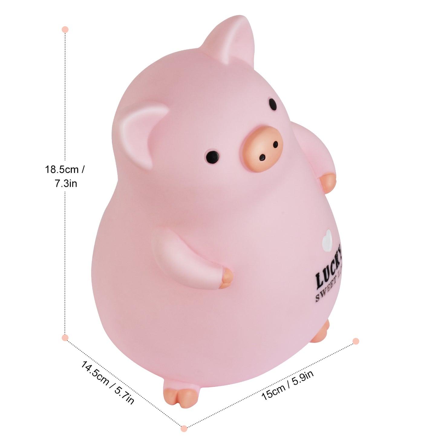 Lefree Piggy Bank (Pink)