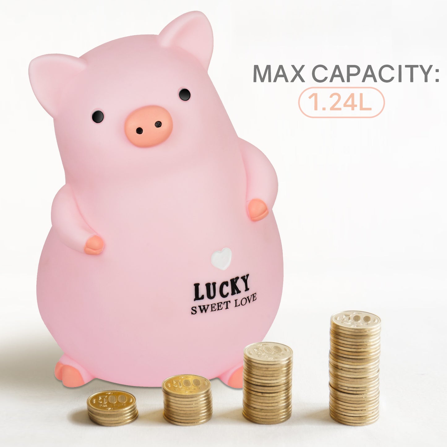 Lefree Piggy Bank (Pink)