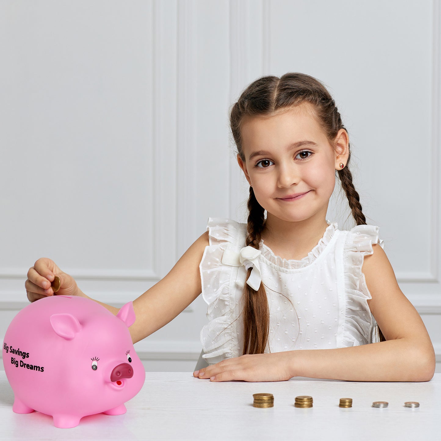 Lefree Lovely Piggy Bank (Pink)