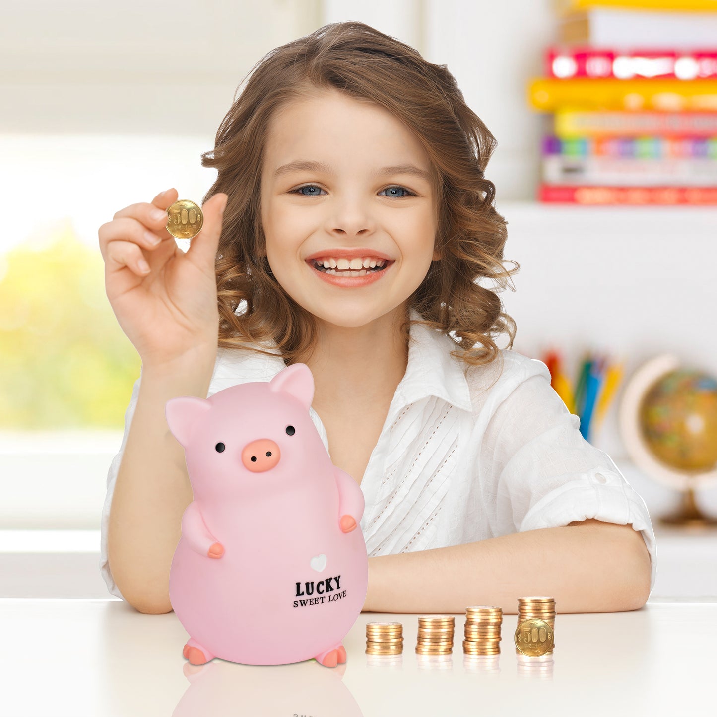 Lefree Piggy Bank (Pink)