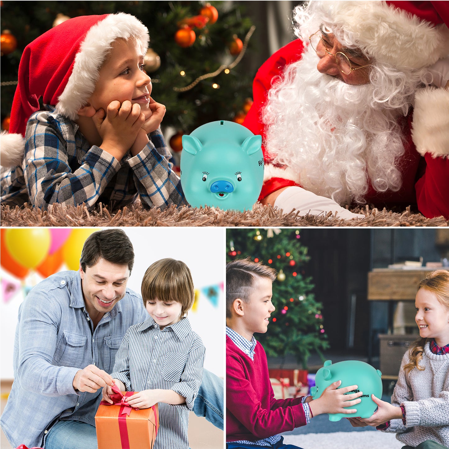 Lefree Lovely Piggy Bank (Green)