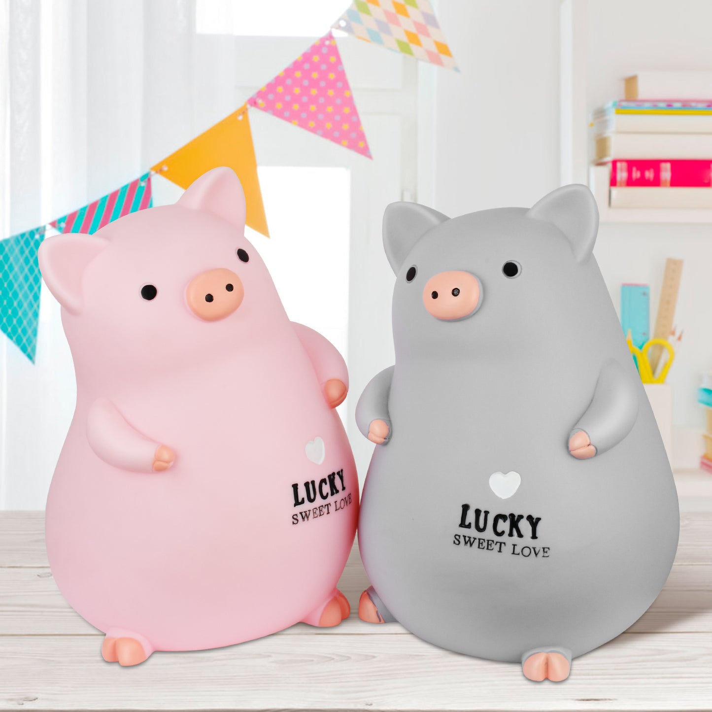 Lefree Piggy Bank (Grey)