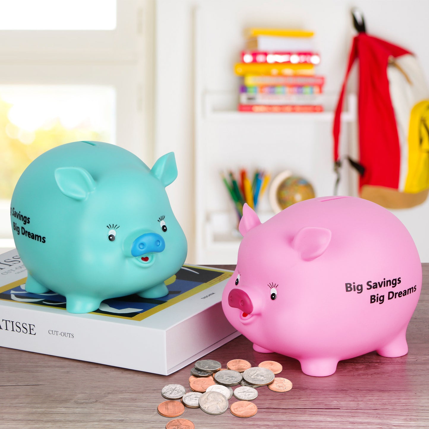 Lefree Lovely Piggy Bank (Green)