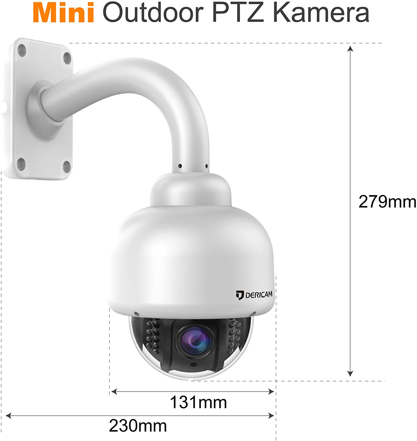 Dericam Outdoor Security Camera