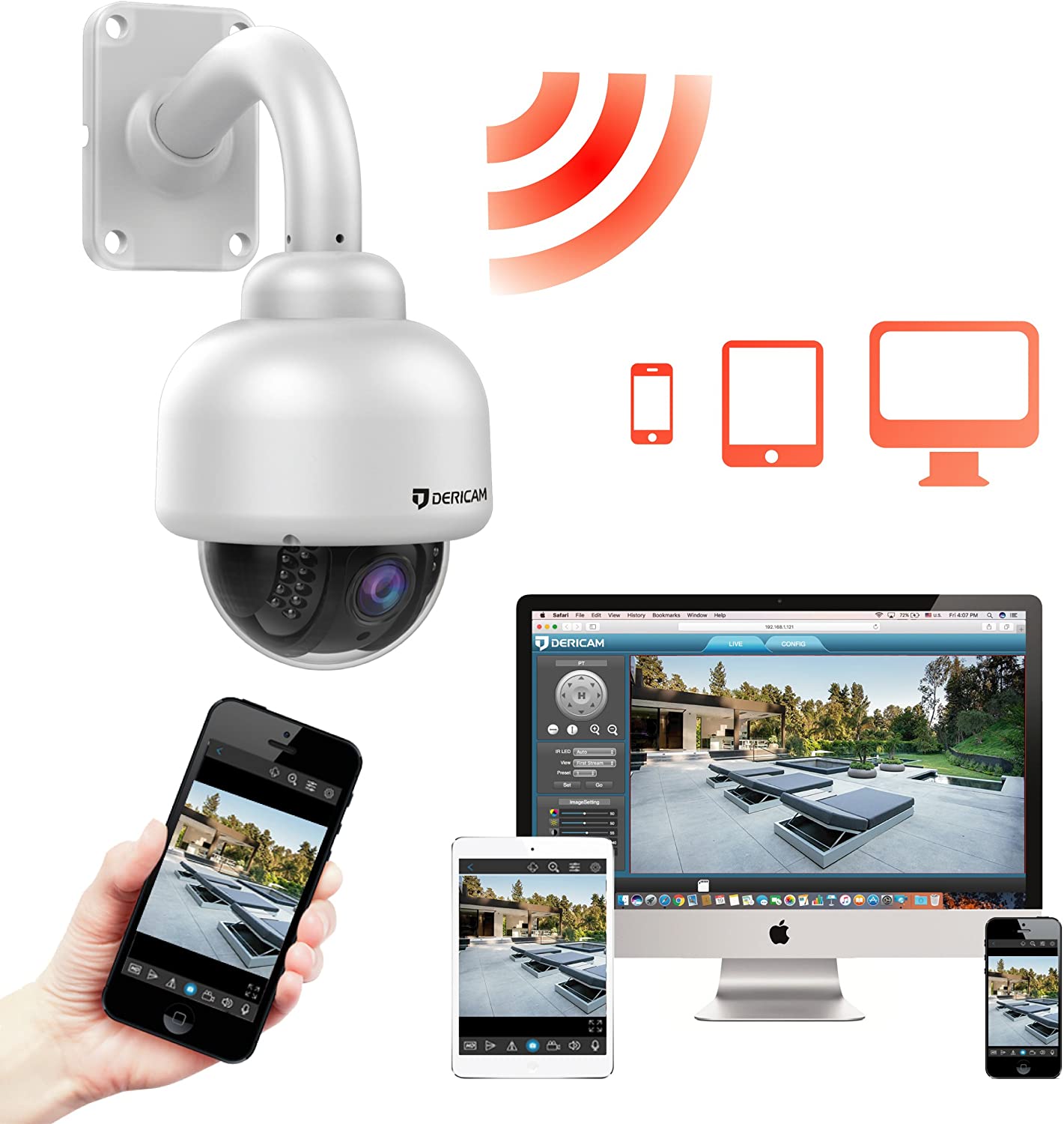Dericam Outdoor Security Camera