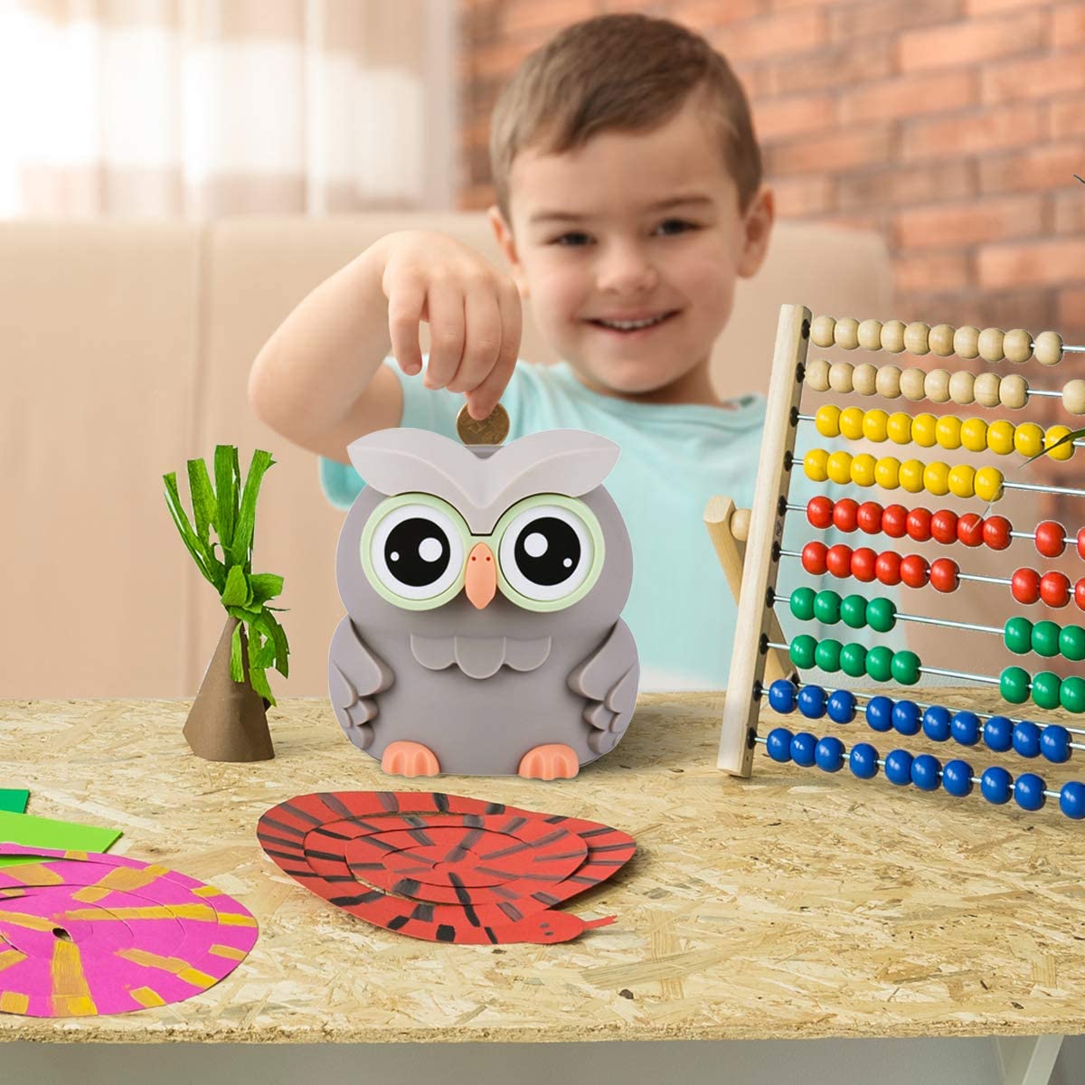 Owl Digital Coin Bank