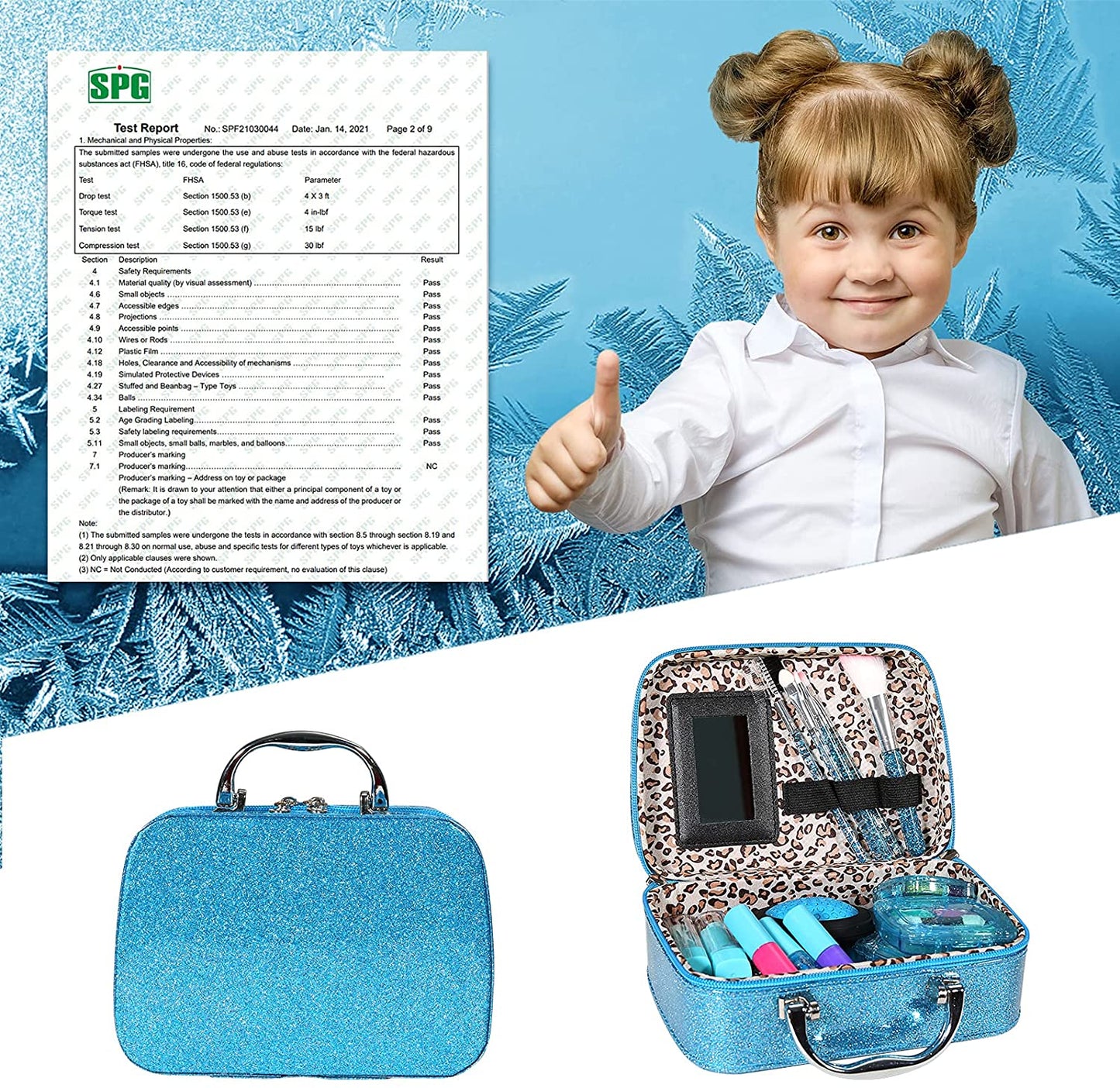 Lefree Kids Makeup Kit