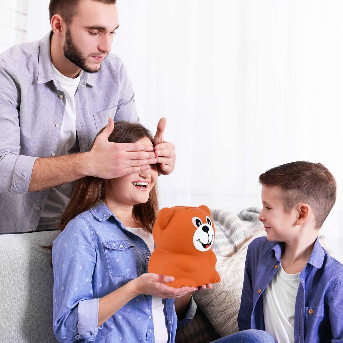 Lefree Bear Piggy Bank