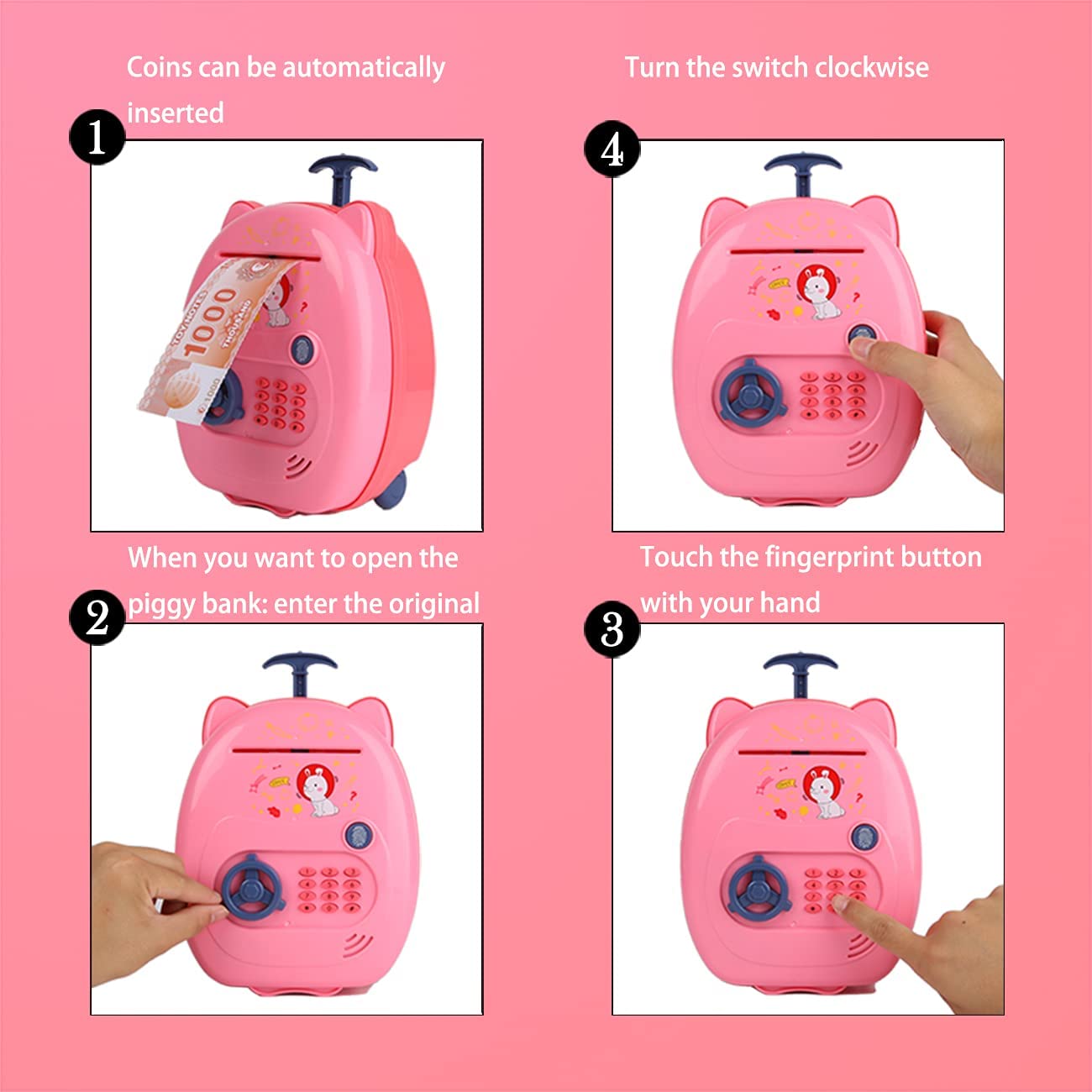 Lefree Mini ATM Bank