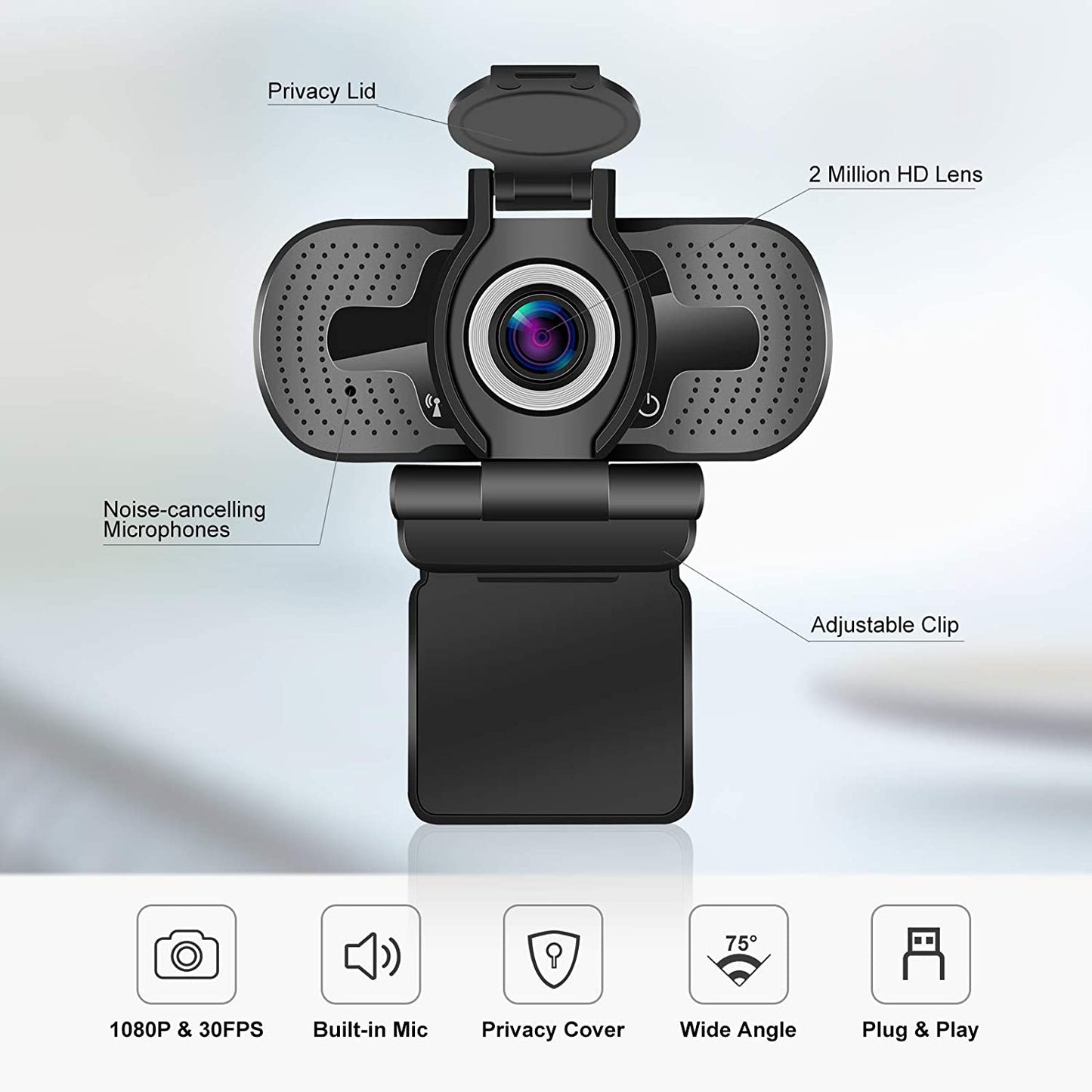 Larmtek 1080p Webcam W2